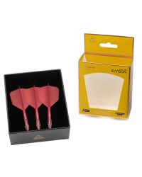 Aleta Cuesoul integrada todo en uno Rost T19 Carbon Big Wing Roja 2