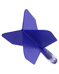 Aleta Cuesoul integrada todo en uno Rost T19 Carbon Big Wing Azul 1