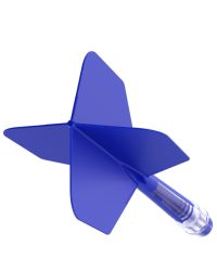 Aleta Cuesoul integrada todo en uno Rost T19 Carbon Big Wing Azul 4