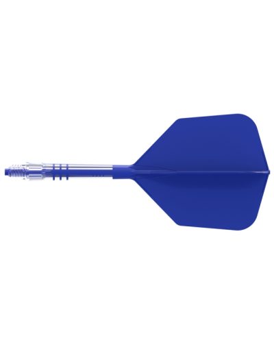 Aleta Cuesoul integrada todo en uno Rost T19 Carbon Big Wing Azul 4