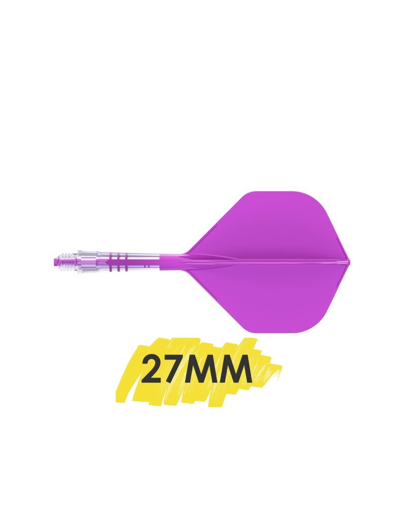 Aleta Cuesoul integrada todo en uno Rost T19 Carbon Big STD Lila 2