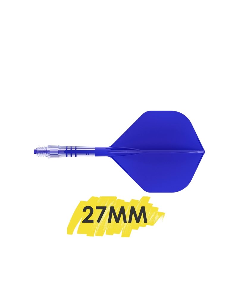 Aleta Cuesoul integrada todo en uno Rost T19 Carbon Big STD Azul 2