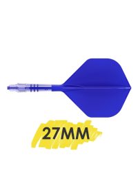 Aleta Cuesoul integrada todo en uno Rost T19 Carbon Big STD Azul 2