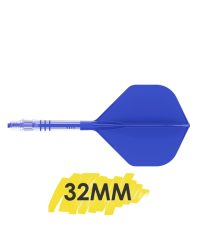 Aleta Cuesoul integrada todo en uno Rost T19 Carbon Big STD Azul 4