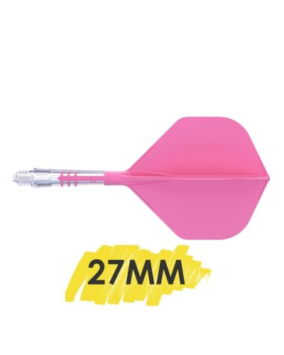 Aleta Cuesoul integrada todo en uno Rost T19 Carbon Big STD Rosa 2