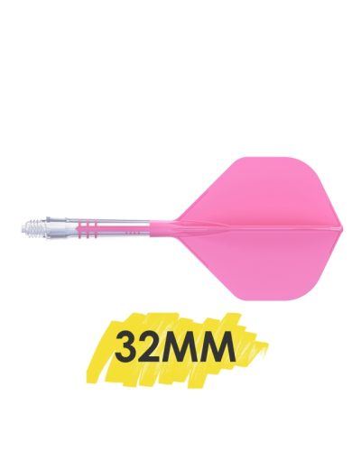Cuesoul  Flight Rost T19 Carbon Big STD Pink 4
