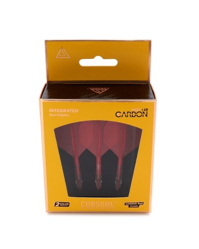 Aleta Cuesoul integrada todo en uno Rost T19 Carbon Big STD Roja 2