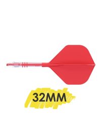 Aleta Cuesoul integrada todo en uno Rost T19 Carbon Big STD Roja 4