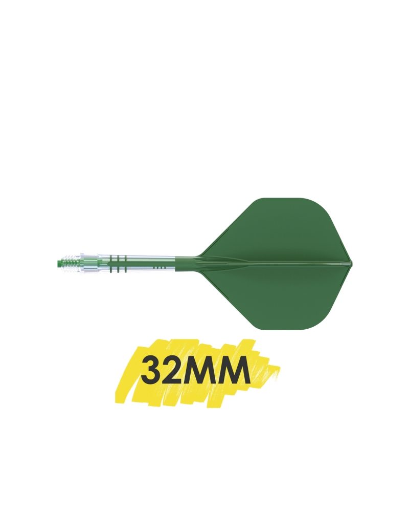 Aleta Cuesoul integrada todo en uno Rost T19 Carbon Big STD Verde 4