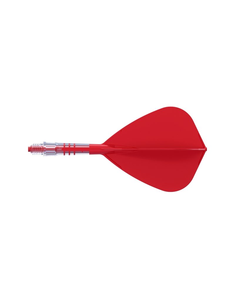 Aleta Cuesoul integrada todo en uno Rost T19 Carbon  Kite Roja 1