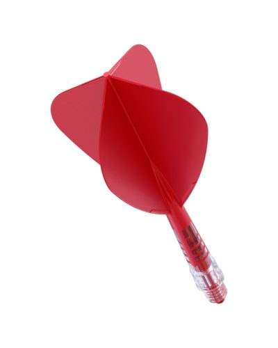 Aleta Cuesoul integrada todo en uno Rost T19 Carbon  Kite Roja 1