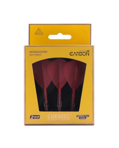 Aleta Cuesoul integrada todo en uno Rost T19 Carbon  Kite Roja 1
