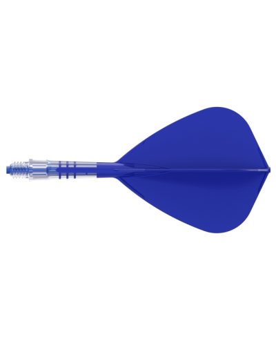 Aleta Cuesoul integrada todo en uno Rost T19 Carbon  Kite Azul 1