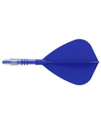 Aleta Cuesoul integrada todo en uno Rost T19 Carbon  Kite Azul 1