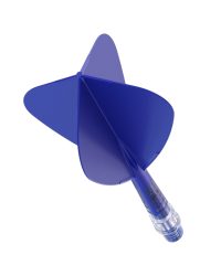 Aleta Cuesoul integrada todo en uno Rost T19 Carbon  Kite Azul 1