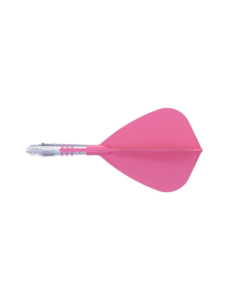 Aleta Cuesoul integrada todo en uno Rost T19 Carbon  Kite Rosa 1