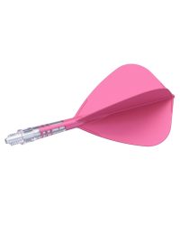 Aleta Cuesoul integrada todo en uno Rost T19 Carbon  Kite Rosa 1