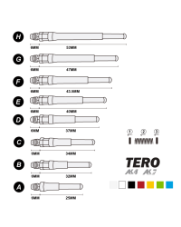 Shaft Cuesoul AK7 TERO Purple