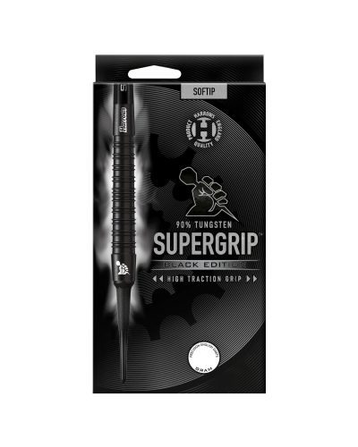 Harrows darts Supergrip Black - 90 % tungsten
