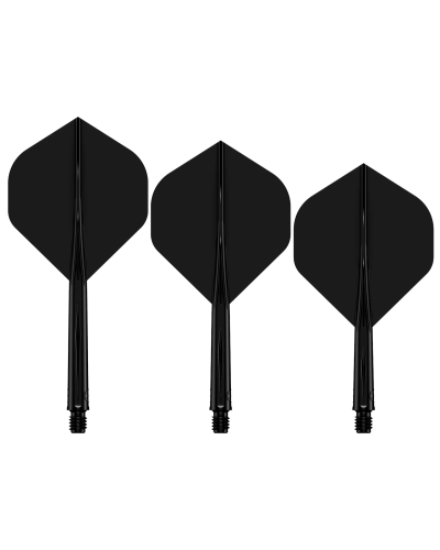 Aleta Mission Force 90 Negra Nº2 Corta