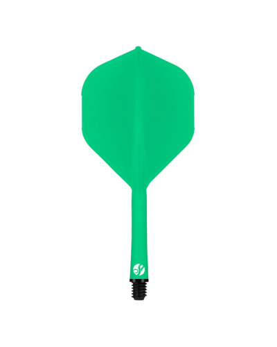 Shot Flight Deck  Short Green shot darts