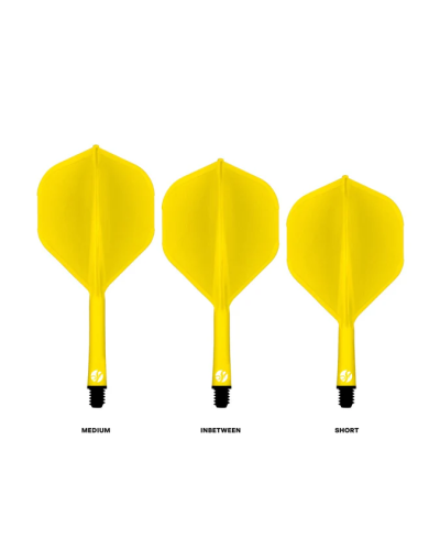 Shot Flight Deck In-Between Yellow shot darts