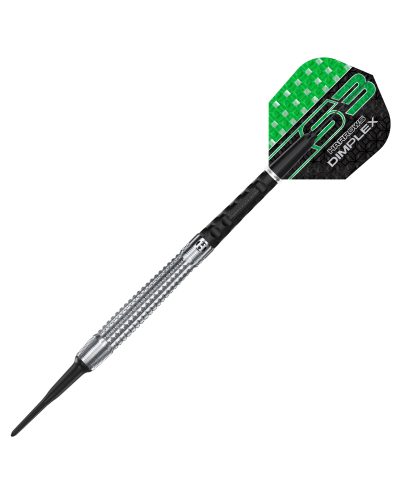 Dardos punta plástico Harrows darts Dimplex S3 Tapered 90% tungsteno 18 gr completo