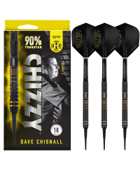Dardos punta plástico Harrows darts Chizzy Series 3 90% tungsteno 18 gr pack
