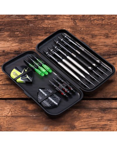 Funda estuche dardos Harrows  darts Slim 6 Verde