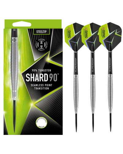 Dardos Harrows darts Shard 90% tungsteno punta de acero 1