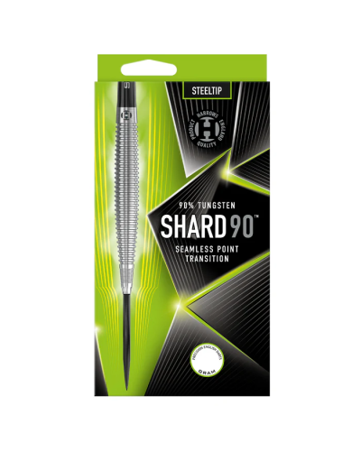 Dardos Harrows darts Shard 90% tunsgteno punta de acero