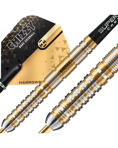 Dardos Harrows darts Chizzy Series 2 90% tunsgteno punta de acero