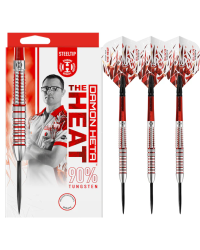 Dardos Harrows darts Damon Heta Series 2 90% tunsgteno punta de acero