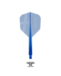 Aleta dardos Condor AXE  STD Alan Soutar  Soots Azul