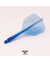 Aleta Condor AXE  STD Alan Soutar  Soots Azul aleta para dardos