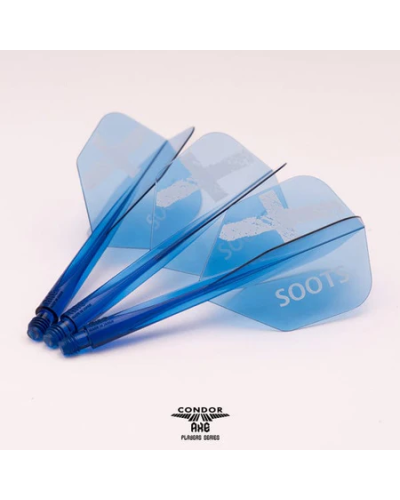 Aleta Condor AXE  STD Alan Soutar  Soots Azul aleta para dardos