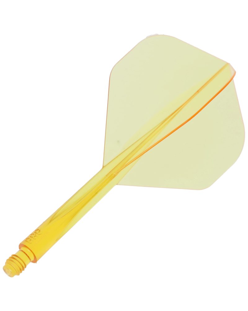 aleta dardos Condor AXE  STD Amarillo transparente