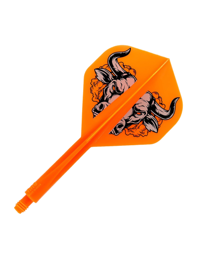 Aleta dardos Condor AXE  STD Aussie Bull Naranja