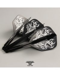 Condor AXE Dart Flights - SMALL Deer Negra