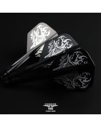 Aleta Condor AXE Dart Flights - SMALL Deer Negra