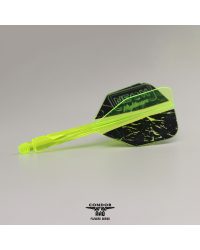 Aleta Condor AXE Dart Flights - SMALL Stowe Buntz NEON NIGHTMARE