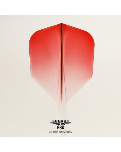 Aleta Condor AXE Dart Flights Small Gradiente Roja