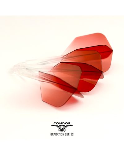 Aleta Condor AXE Dart Flights Small Gradiente Roja