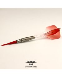 Aleta Condor AXE Dart Flights Small Gradiente Roja