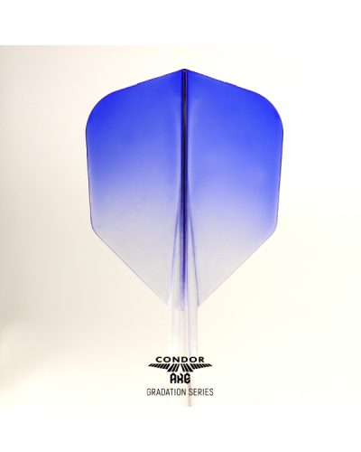 Aleta Condor AXE Dart Flights Small Gradiente Azul