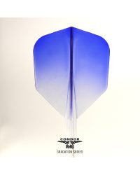 Aleta Condor AXE Dart Flights Small Gradiente Azul