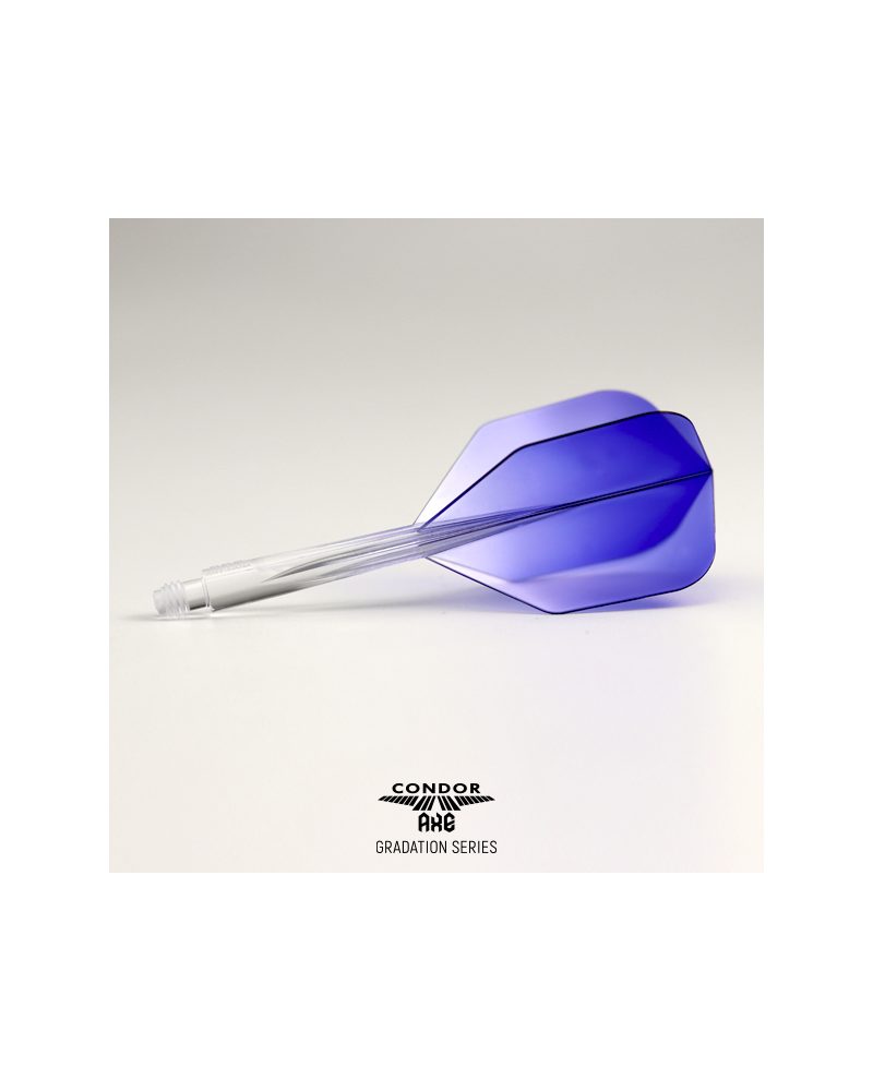 Condor AXE darts flights- Small Gradient Blue
