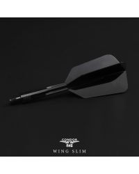 Aleta Condor AXE Dart Flights - WING - Negra