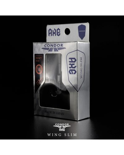 Aleta Condor AXE Dart Flights - WING - Negra