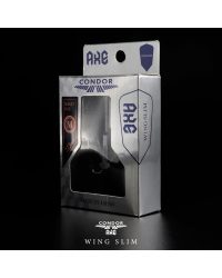 Aleta Condor AXE Dart Flights - WING - Negra